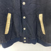 1950 Harley Davidson Motorcycles Tasmanian Devil Varsity Jacket Black Size M