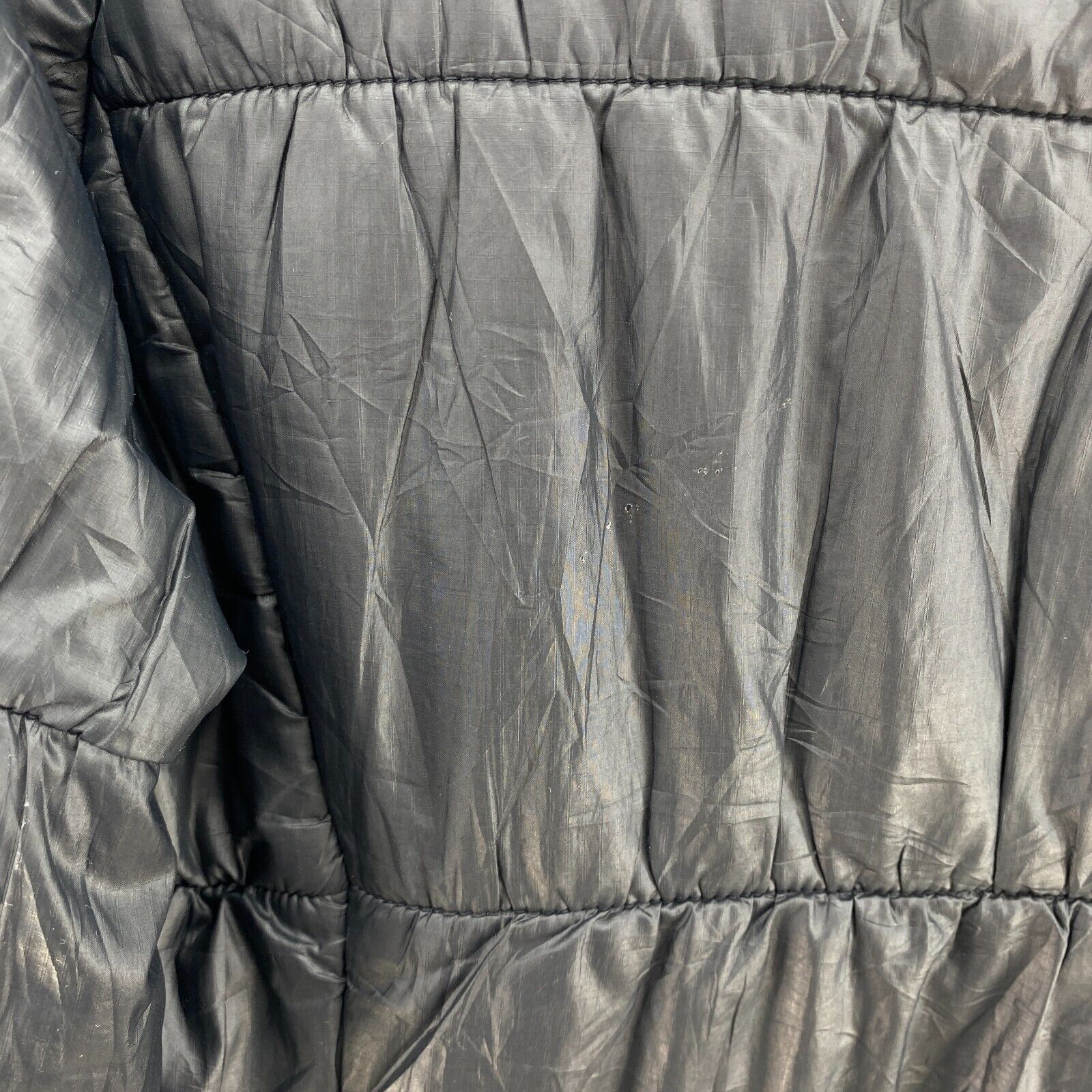 Vintage Patagonia Full Zip Black Long Puffer Jacket Size M Women's