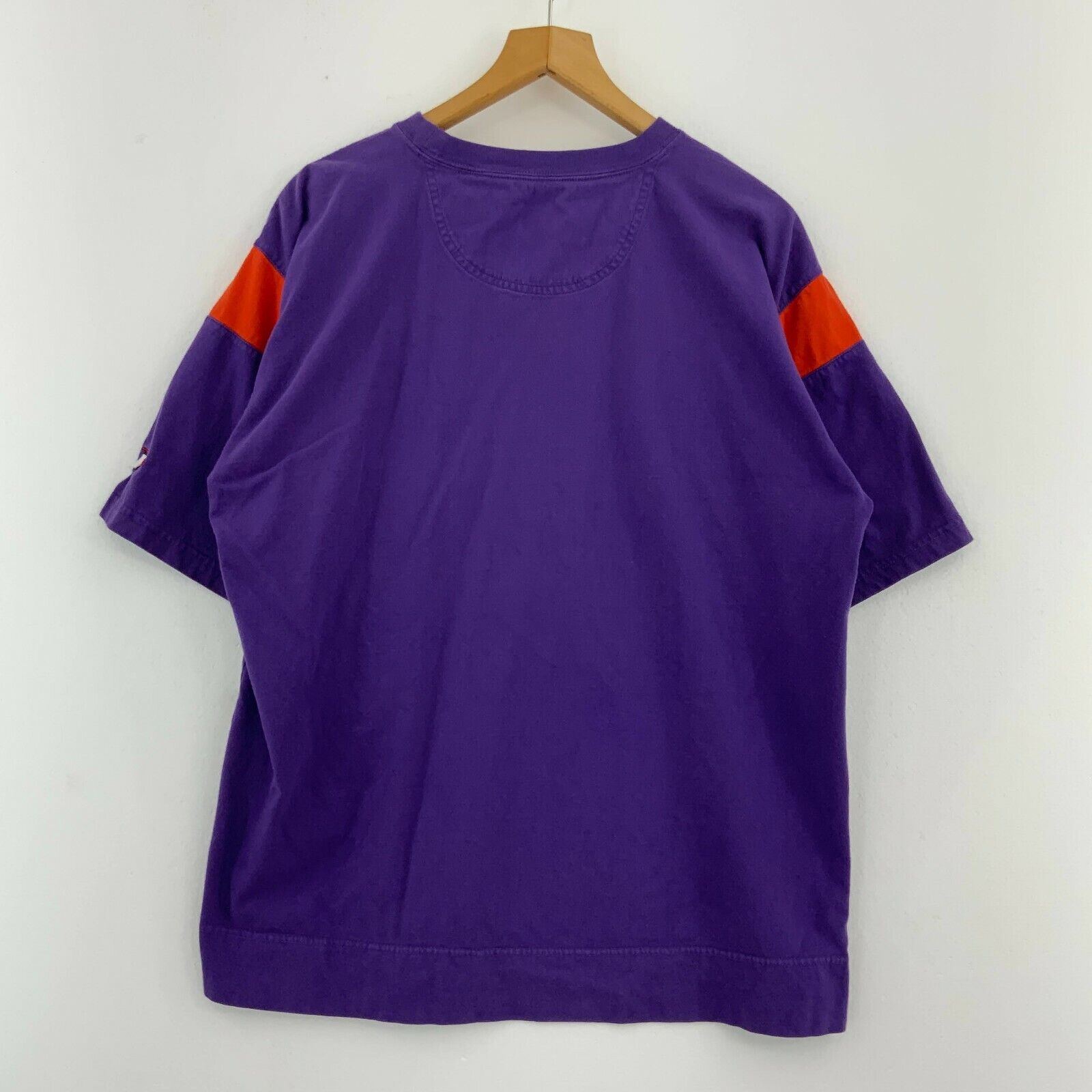 Clemson Tigers Football NCAA Purple T-shirt Size L