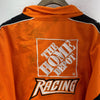 Nascar Nextel Cup Series Racing Tony Stewart Orange Full Zip Jacket Size 2XL