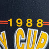 Stanley Cup Finals Oilers Bruins 19888 Black Sweatshirt Size XL