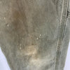 Carhartt Original Dungaree Fit Moss Green Carpenter Cargo Pant Size 34x29