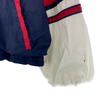 Vintage USA Olympics Full Zip White Navy Blue Light Jacket Size L