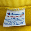 Champion Reverse Weave Yellow Crewneck Sweatshirt Size L