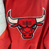Starter Chicago Bulls Logo NBA Hooded Insulated Jacket Red Size XL Full Zip Up
