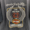 Harley Davidson Motorcycles The Reunion Black Biker T-shirt Size L