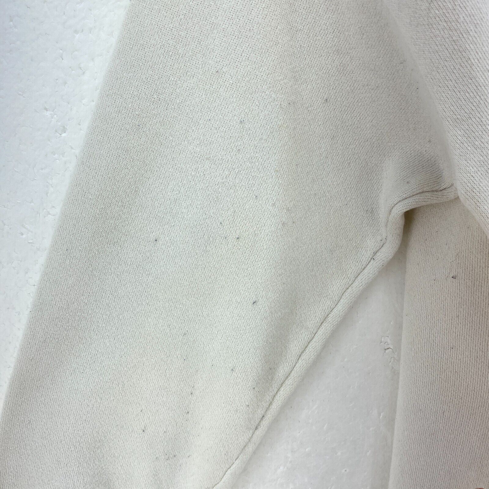 I Am Out Of Bed And Dressed What More Do You Want White Sweatshirt Size M