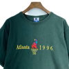Vintage Champion Atlanta 1996 Olympics Green T-shirt Size L
