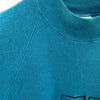 U Mass University of Massachusetts Dartmouth Green High Neck Sweatshirt Size L