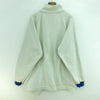 Nike Small Logo Embroidered White Jacket Size XL Full Zip Up