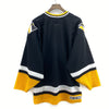 Vintage Authentic Pittsburgh Penguins NHL CCM Hockey Black Jersey Size S