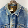Carhartt Workwear Lined Denim Jacket Size XL Button Up
