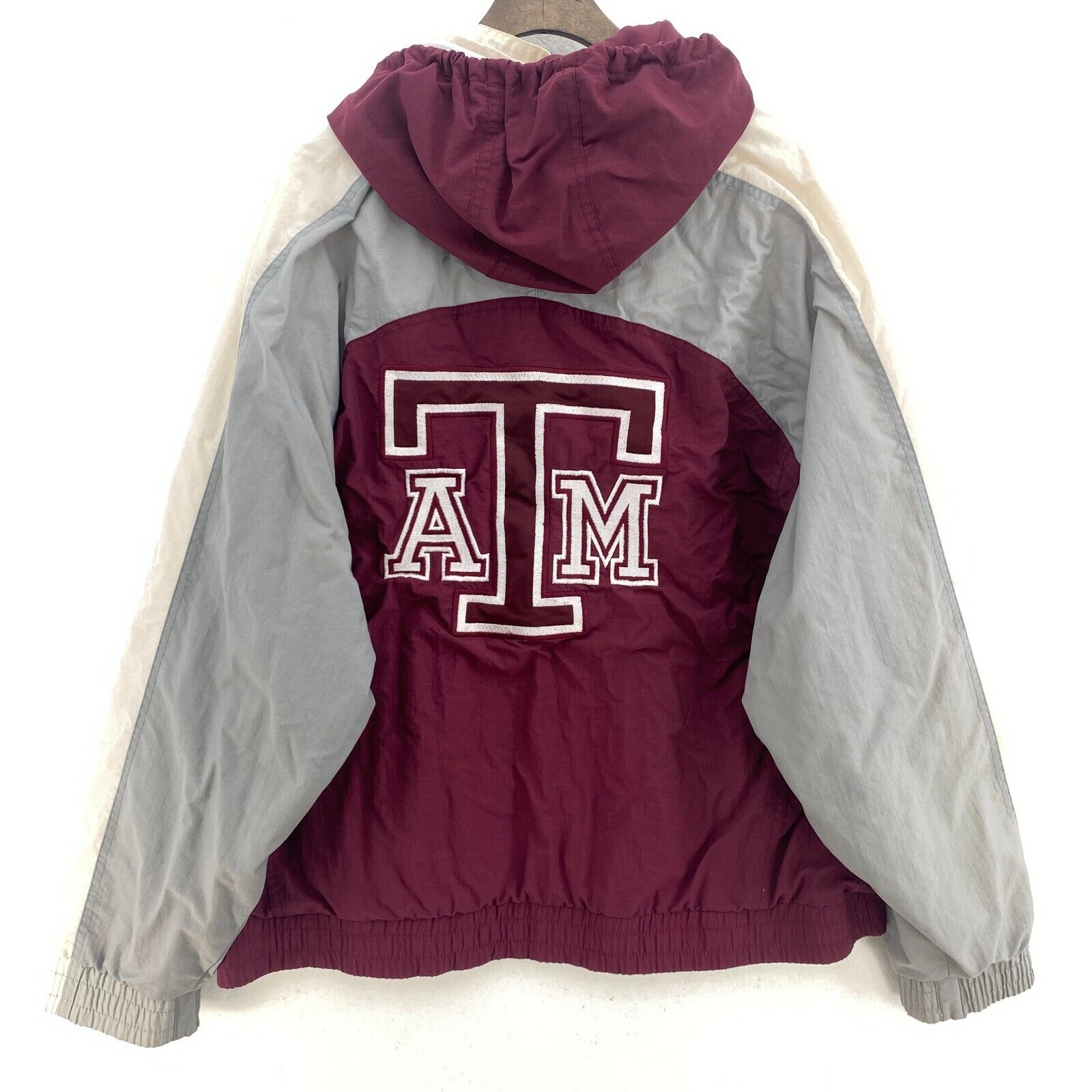 Apex One Texas A&M Aggies NCAA Full Zip Burgundy Lightweight Jacket Size L