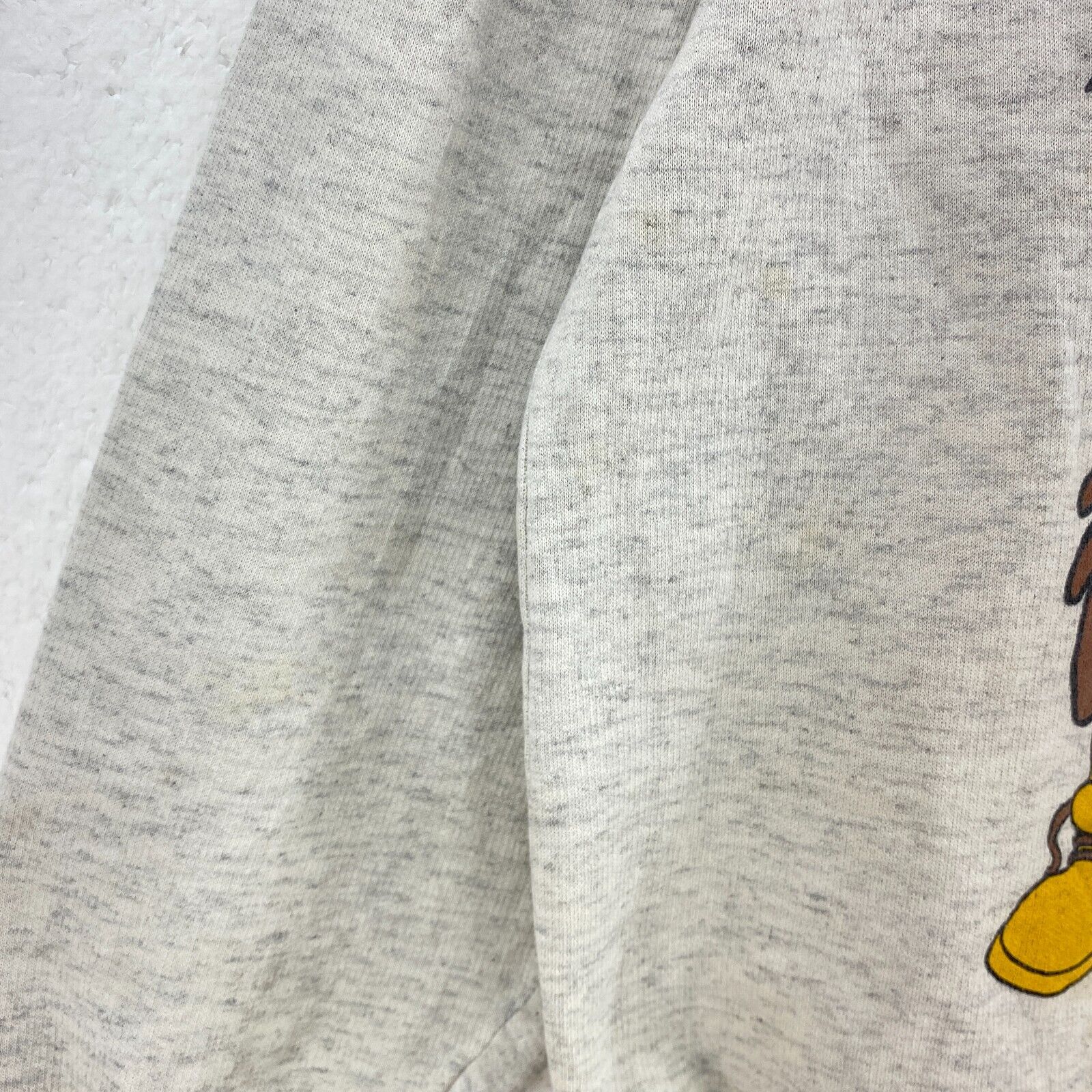 Looney Tunes The Tasmanian Devil Bugs Bunny Gray Sweatshirt Size S Women's