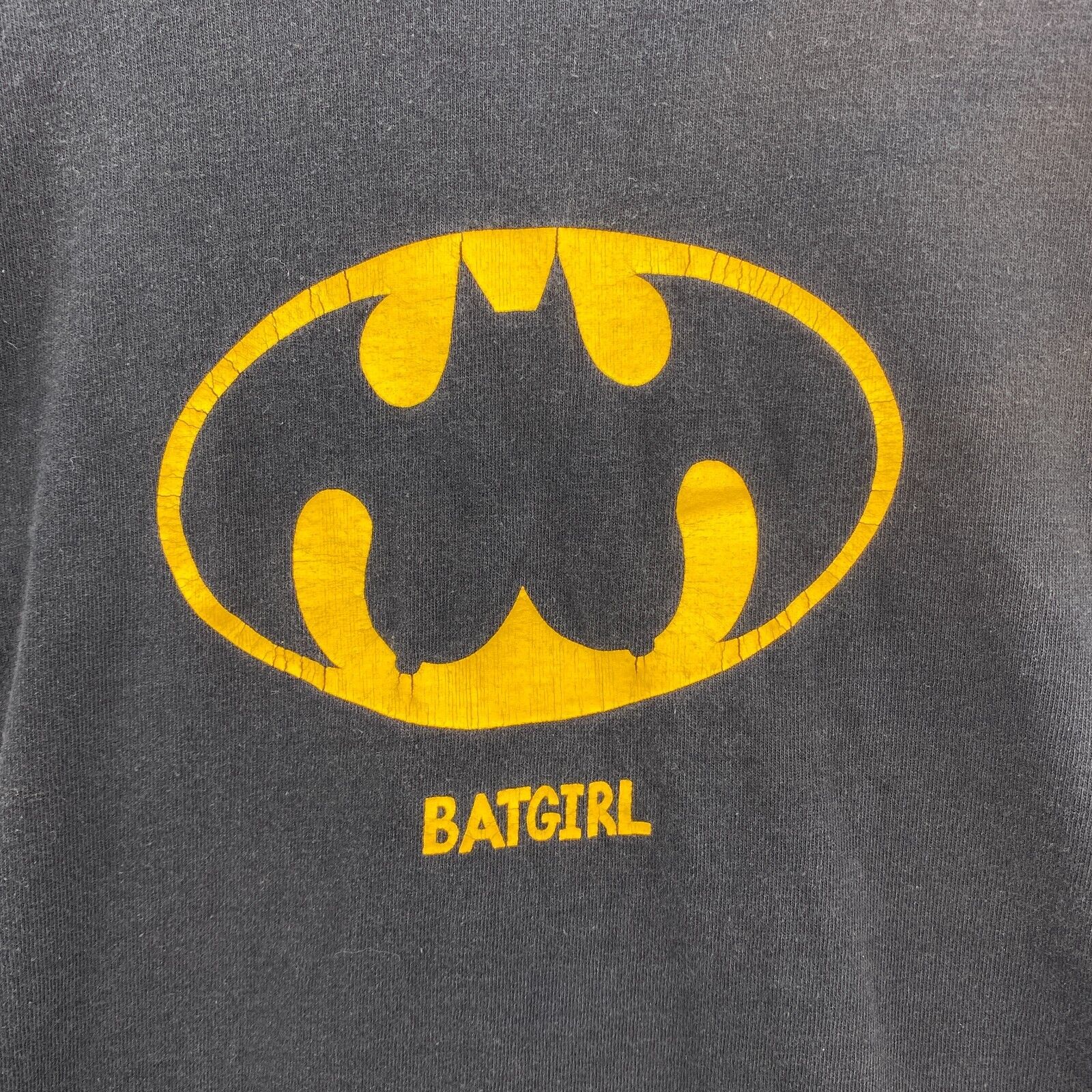 Batgirl Batman Black T-shirt Size M