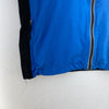 Vintage Nike Swoosh Logo Full Zip Blue Vest Jacket Size L