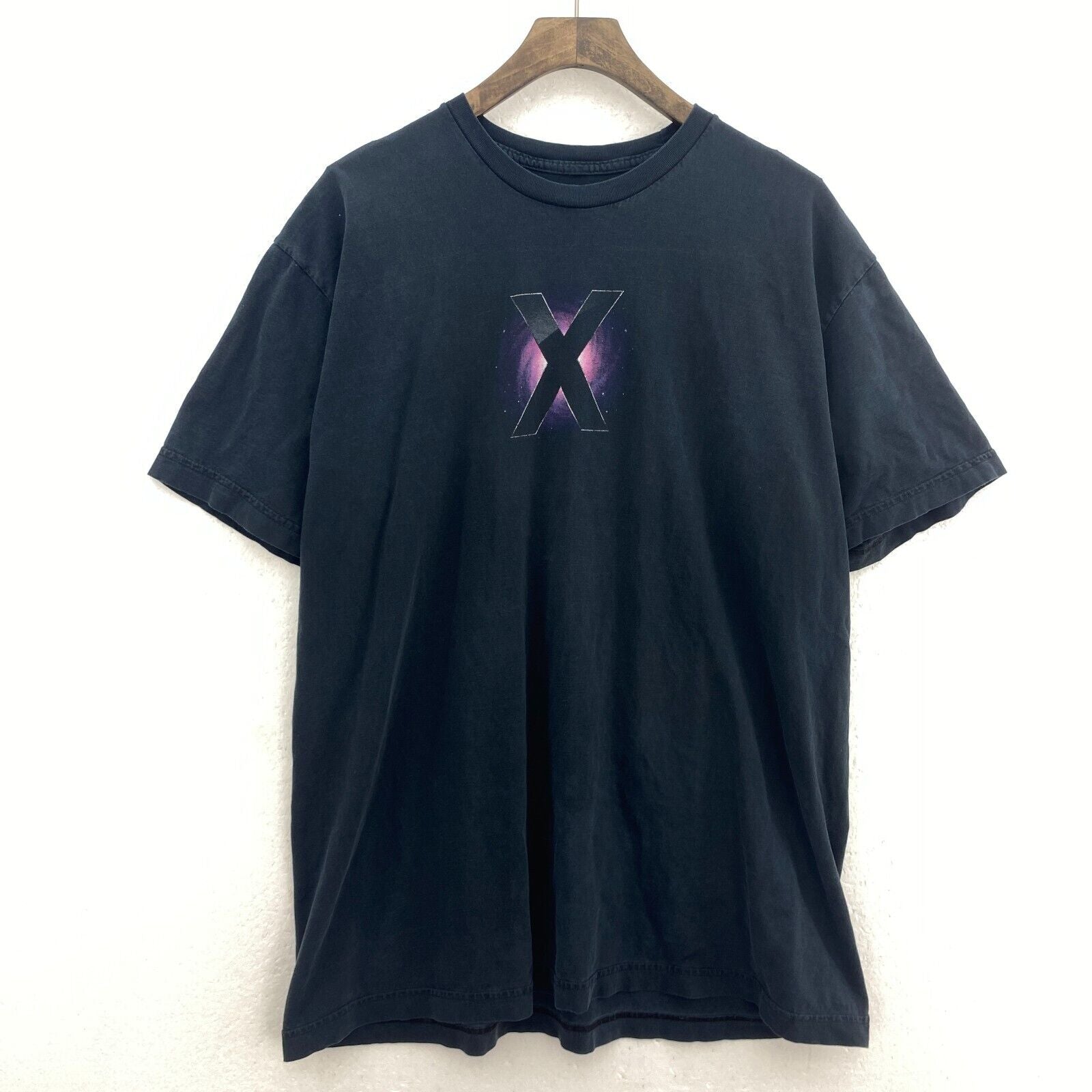 Vintage Apple Generation X Black T-Shirt Size Large