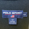 Ralph Lauren Polo Sport Quarter Zip Yellow Fleece Jacket Size XXL