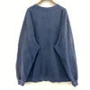 Nike Small Logo Check Swoosh Blue Sweatshirt Size XXL 90s Crewneck