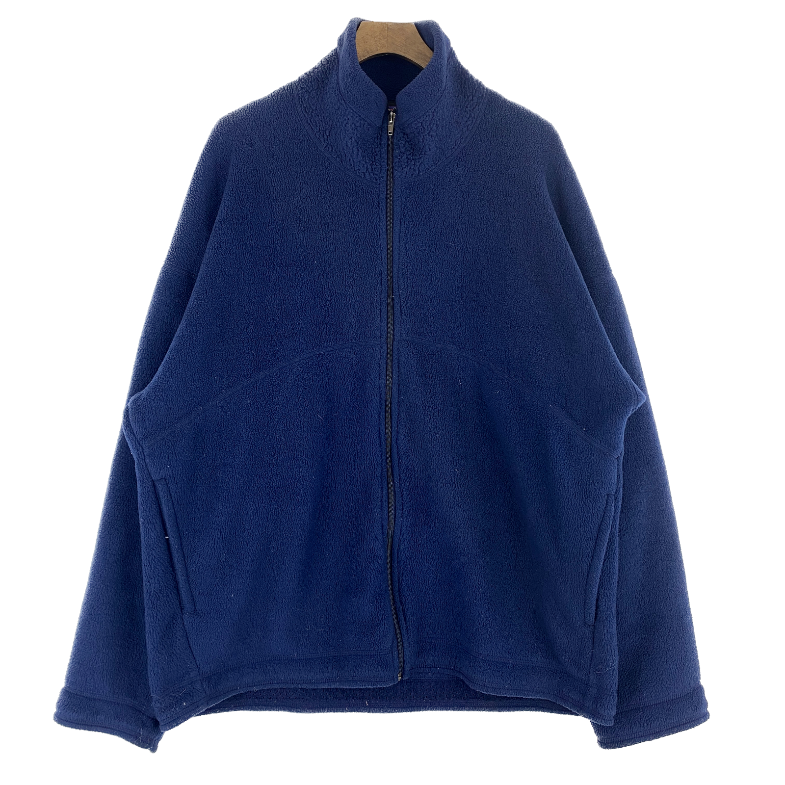 Vintage Patagonia Synchilla Navy Blue Fleece Full Zip Jacket Size L