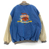 Disney Tigger 1968 Winnie Pooh Blue Denim Insulated Bomber Jacket Size XL