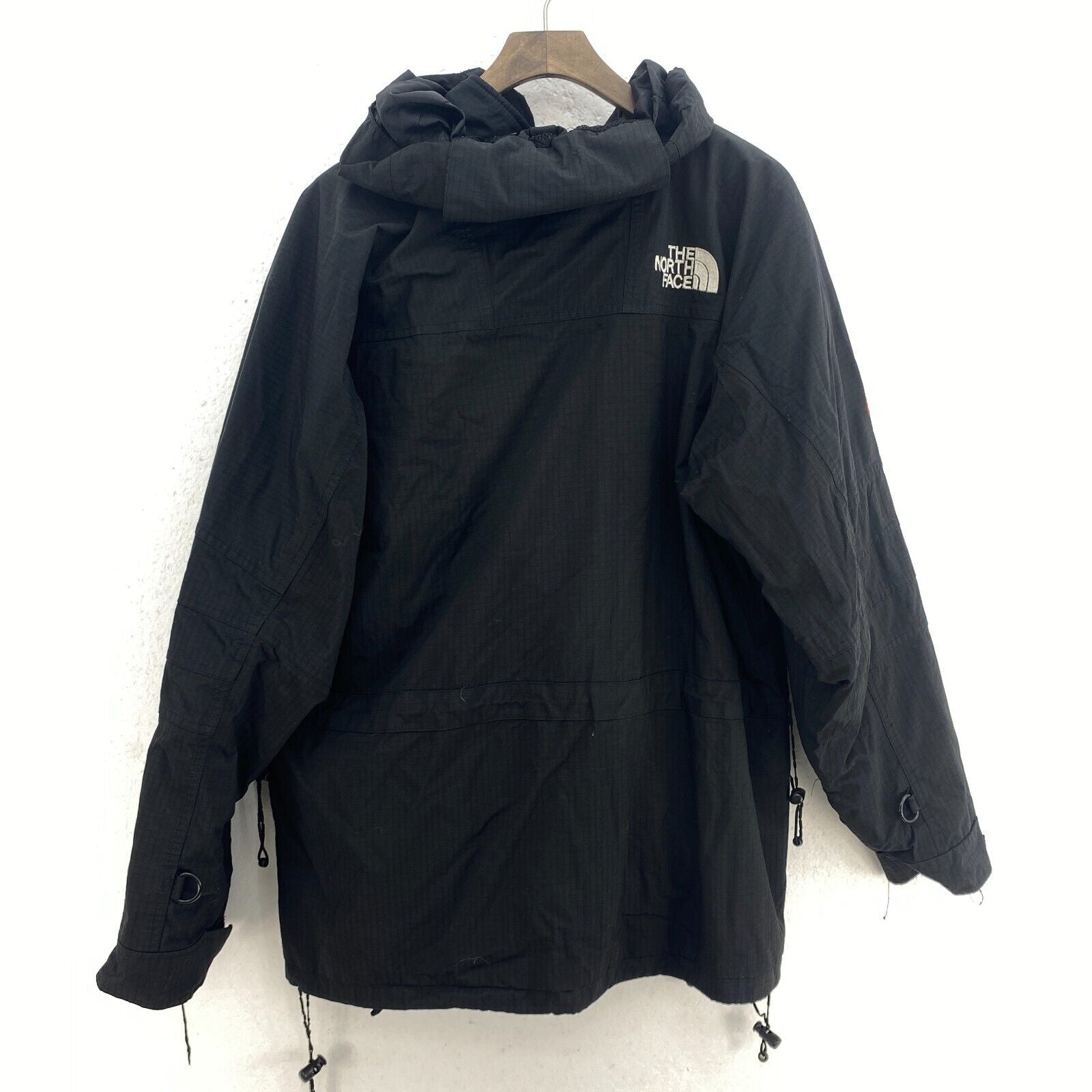 The North Face Logo Summit Series Hooded Black 3-In 1 Jacket Size M Gore-Tex