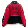 Winners Circle Nascar Nextel Cup Series Dodge Racing Red Full Zip Jacket Size M
