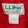 L.L Bean Blue Jacket Fleece Lined Size XL Full Zip Up