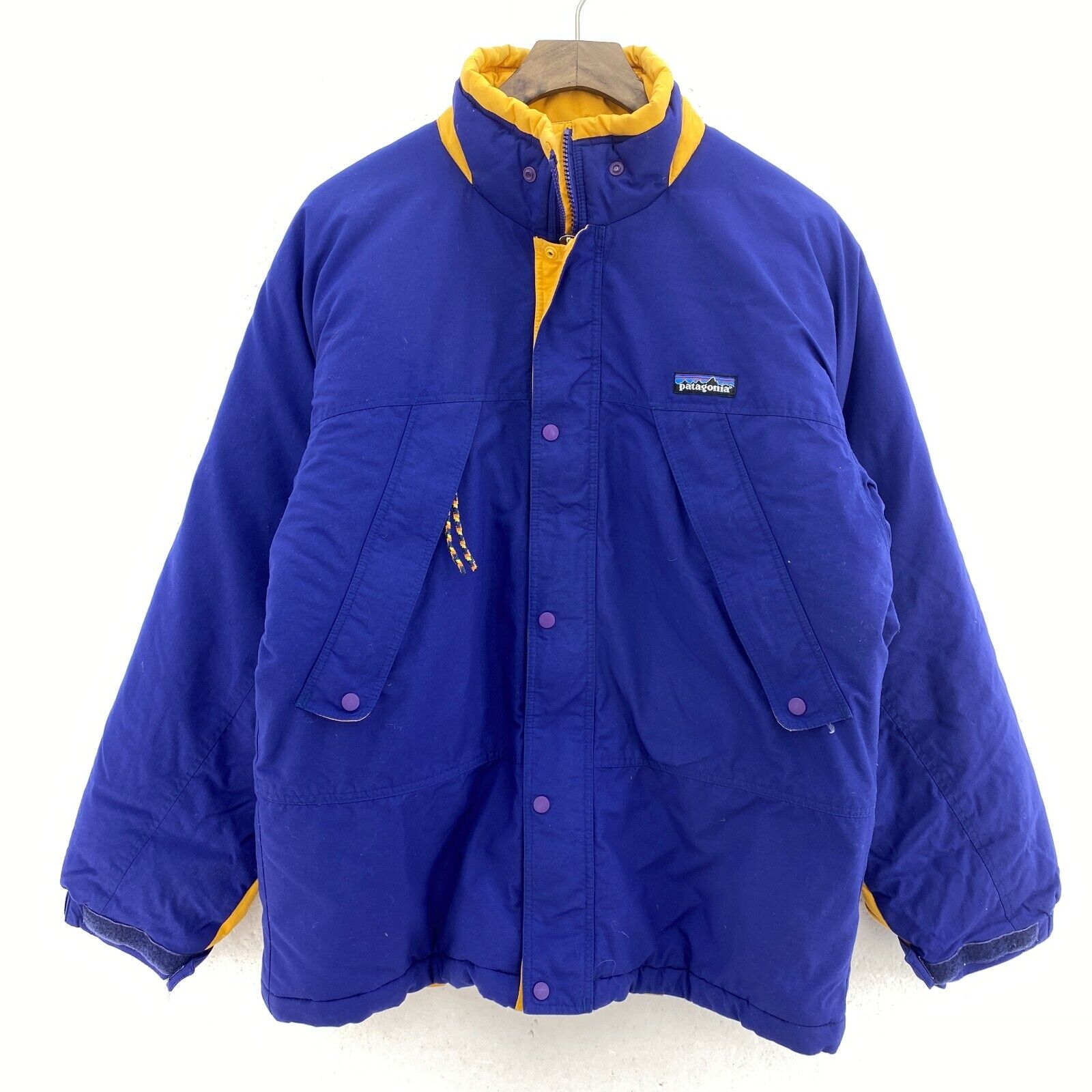 Patagonia Insulated Jacket Blue Size 12 Kid's Full Zip Up
