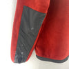 The North Face Two Tone Red Fleece Jacket Size M Full Zip Up