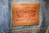 Levi Strauss Button Up Medium Wash Blue Trucker Denim Jacket Size L