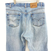 Levi Strauss 550 Orange Tab Light Wash Denim Jeans Size 40 x 32 Relaxed Fit