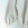 Adidas Logo Embroidered White Sweatshirt Size L Crewneck