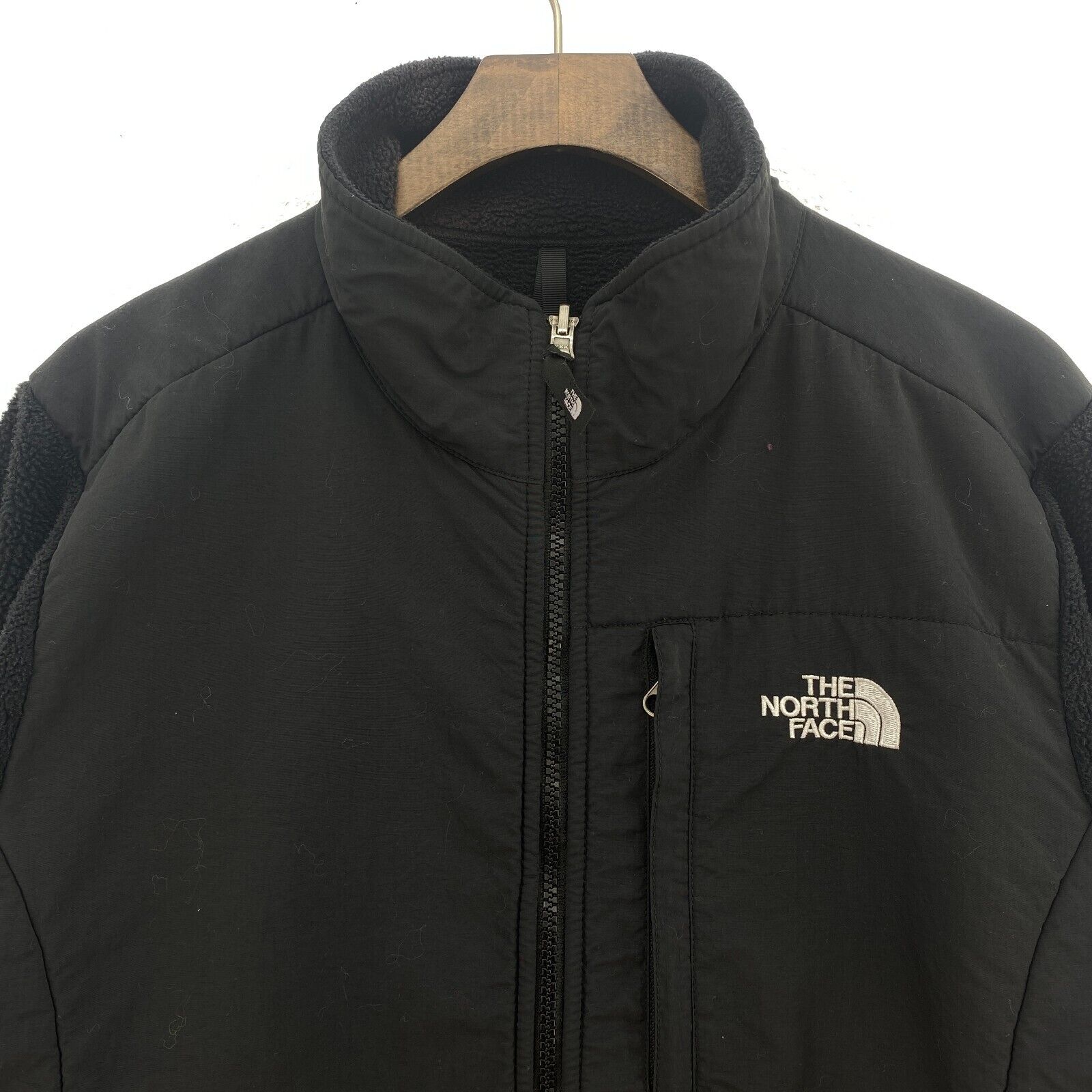 The North Face Women's Fleece Jacket Black Size L Full Zip