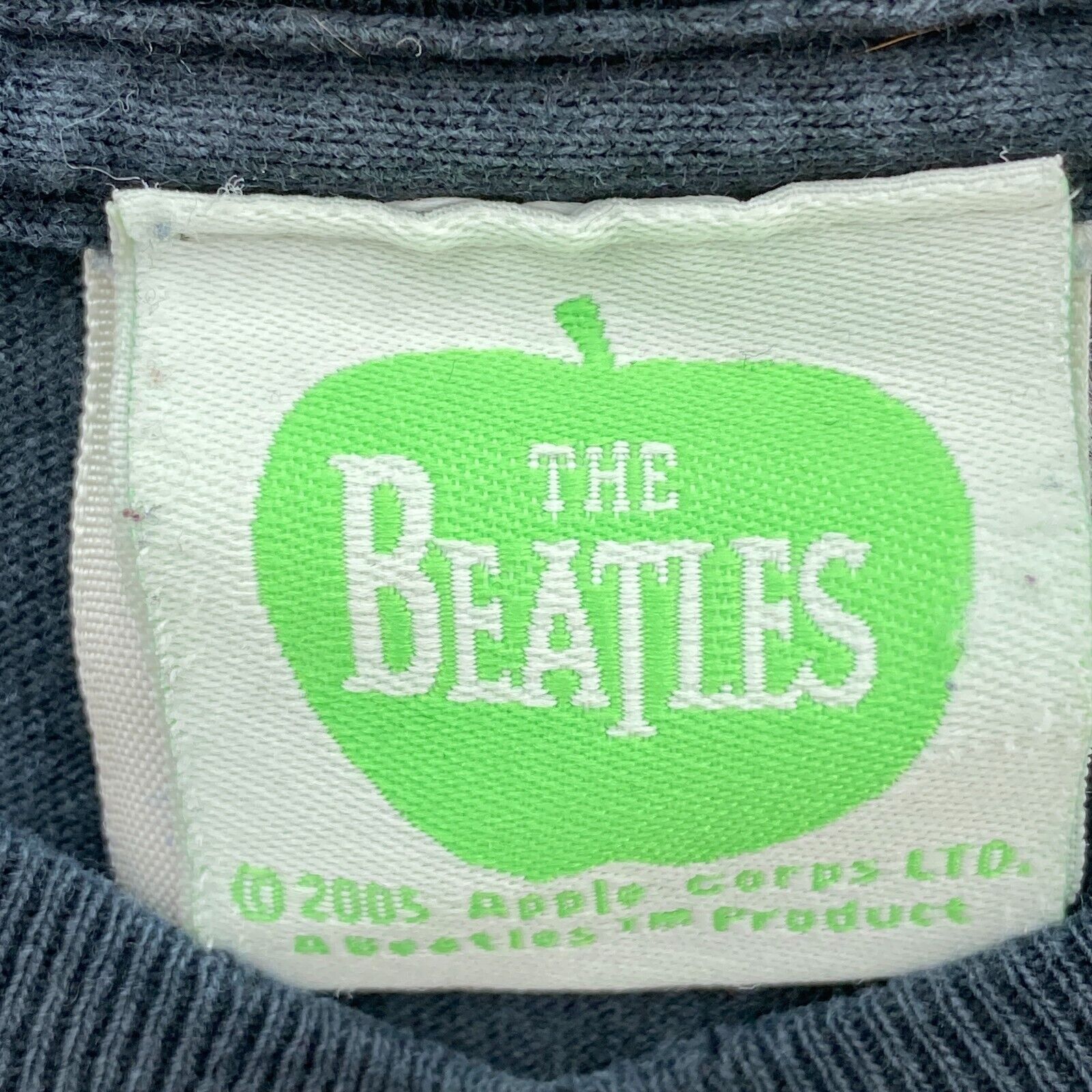 The Beatles John Lennon Paul McCartney George Harrison Black T-shirt Size XL
