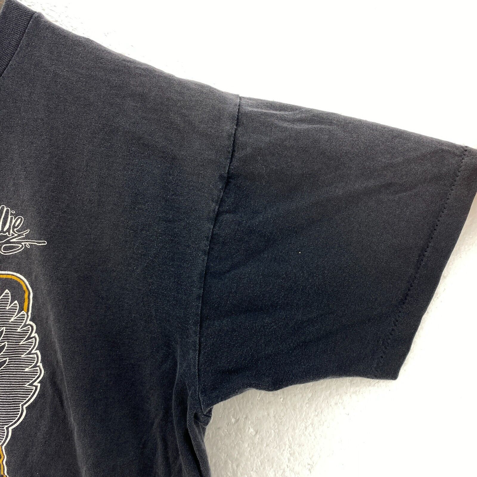 Harley Davidson Motorcycles The Reunion Black Biker T-shirt Size L