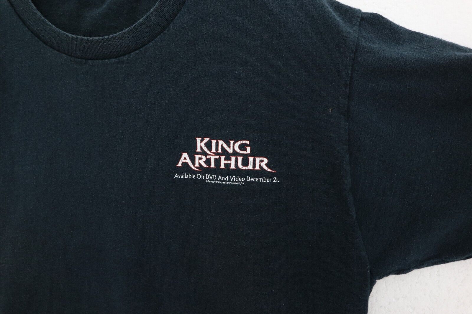 Vintage King Arthur Movie Video Black T-shirt Size M