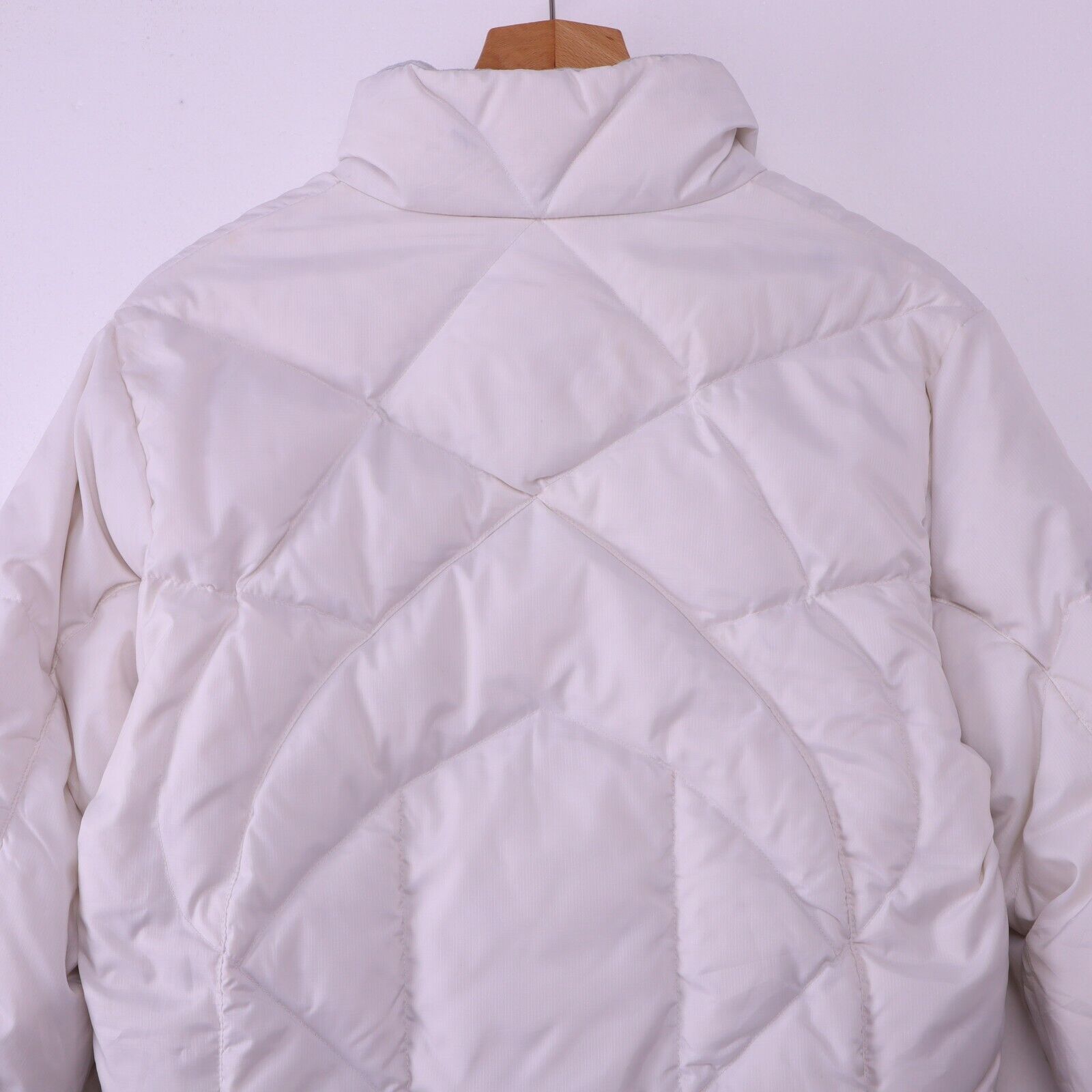 Nike ACG Women's Down Puffer White Full Zip Size Medium