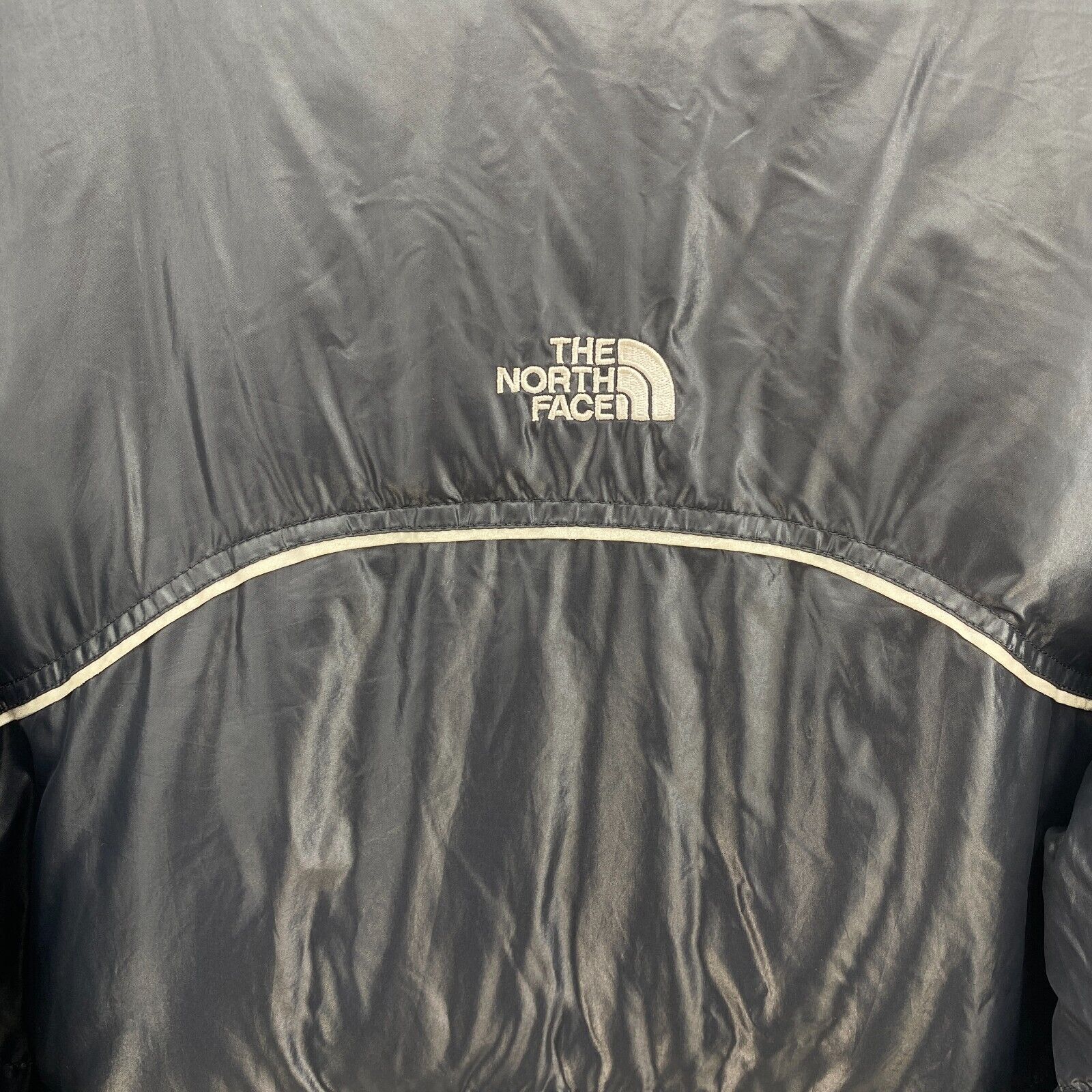 The North Face 600 Down Filled Black Puffer Jacket Nupste Boys Size XL