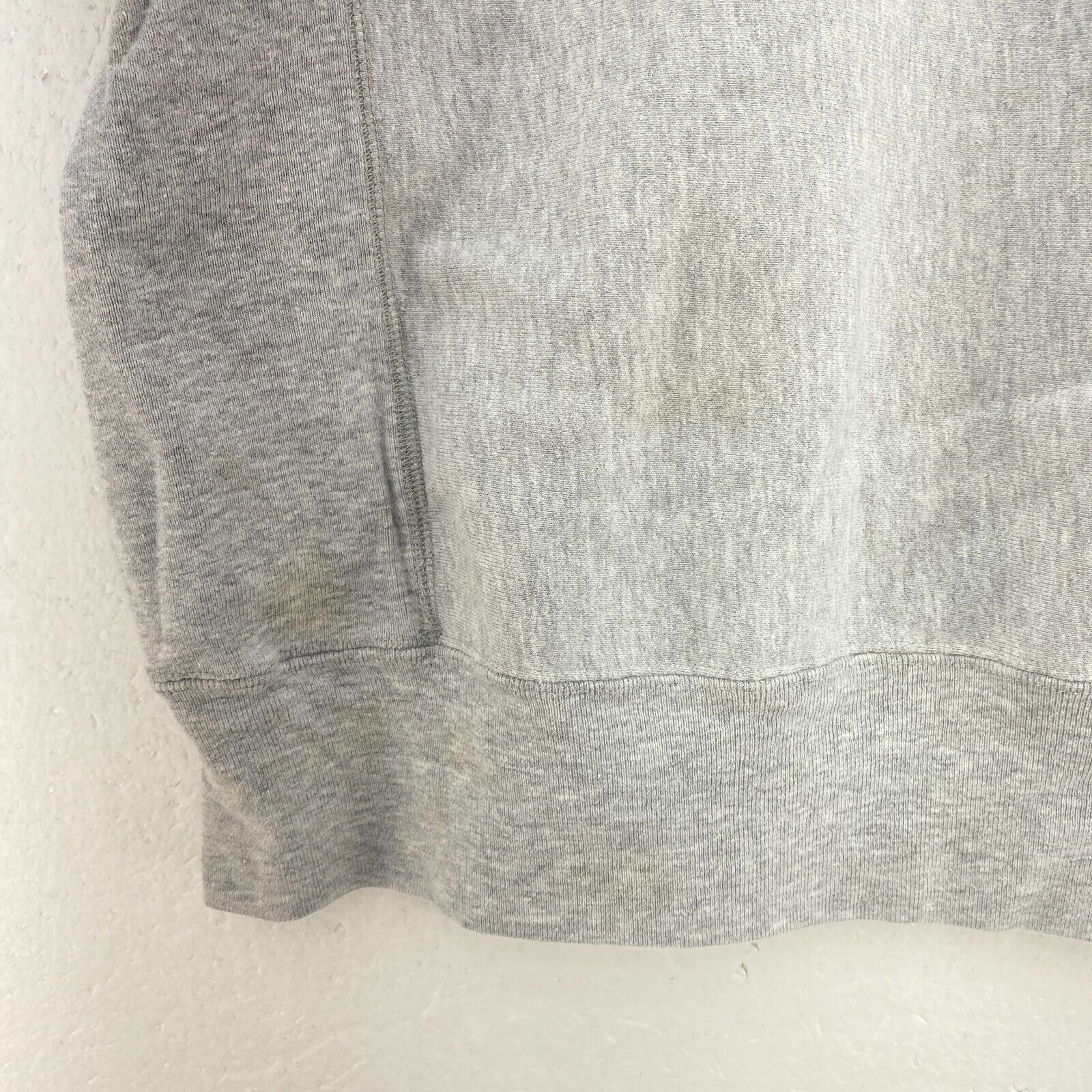 Champion Reverse Weave Sorrento Embroidered Gray Sweatshirt Size L
