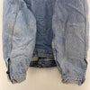 Vintage Levi Strauss Light Wash Blue Trucker Denim Jacket Size M Tall