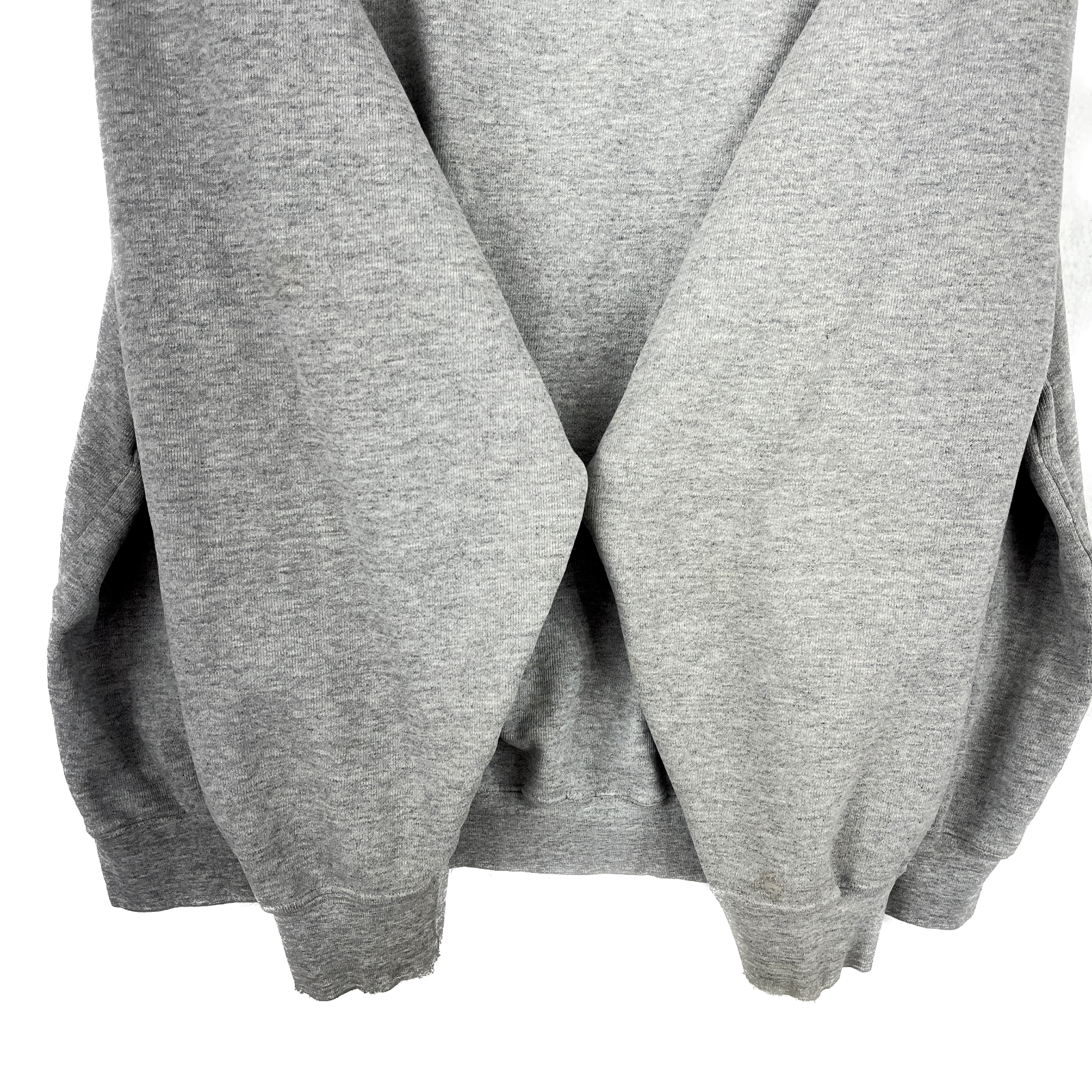 Vintage Nike Embroidered Swoosh Chest Logo Gray Hoodie Size XL