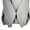 Vintage Nike Embroidered Swoosh Chest Logo Gray Hoodie Size XL