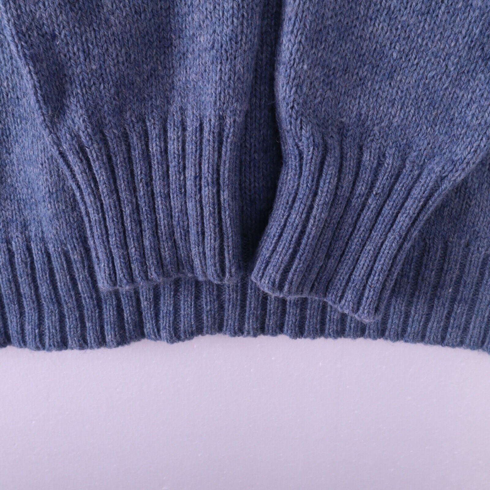 Wool Blend Sweater Pullover Blue McGregor Size Large 90s