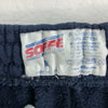 US Navy Women Sweatpant Activewear Fleece Lined Blue Size M 90s