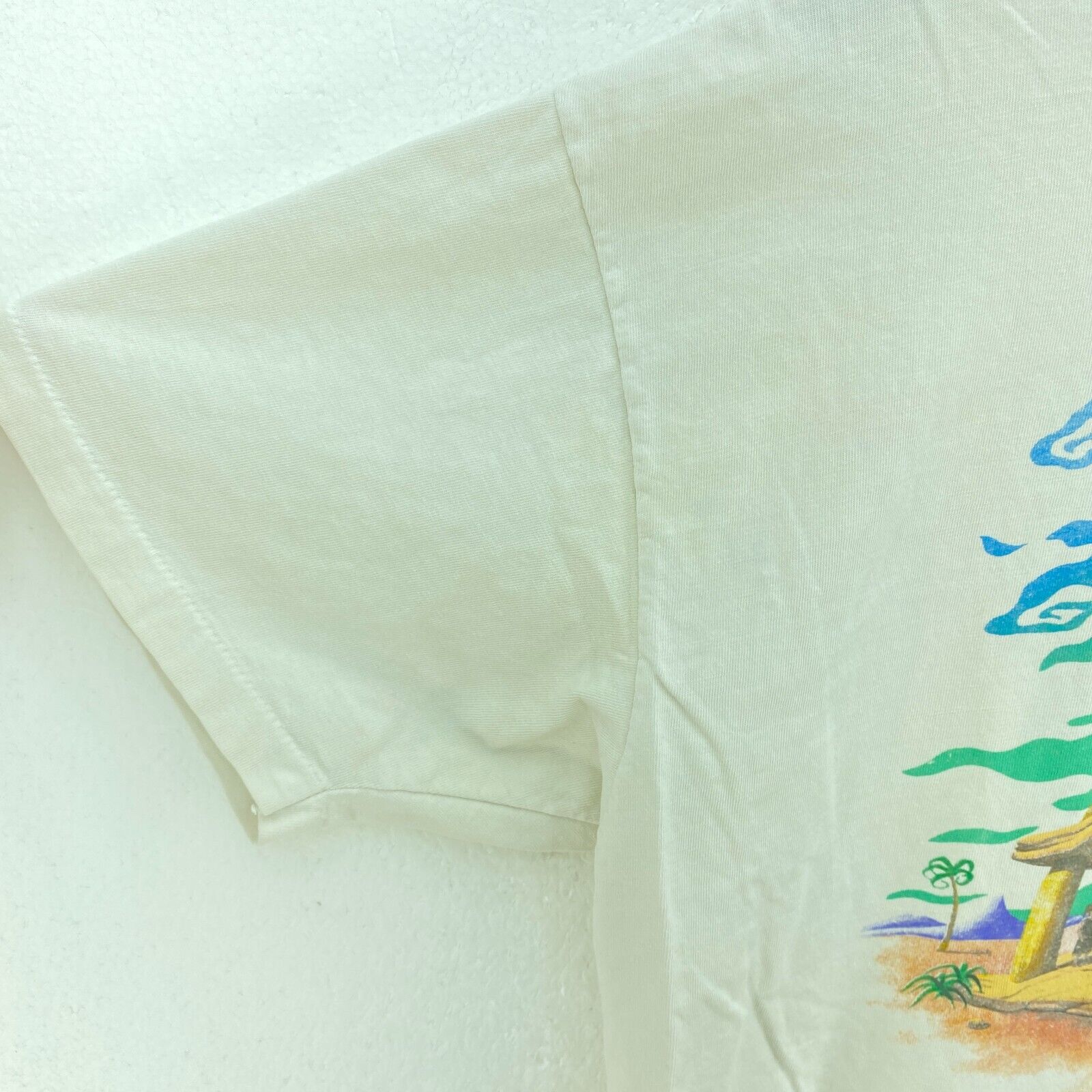 The Flintstones Summer 1994 Roc Donalds Mc Donalds Parody White T-shirt Size XL