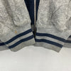 Warner Bros #34 Looney Tunes Bugs Bunny Full Zip Fleece Navy Blue Hoodie Size M