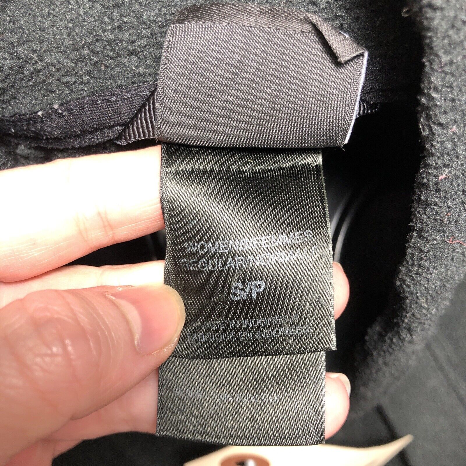 The North Face Women's Full Zip Fleece Jacket Size S Black