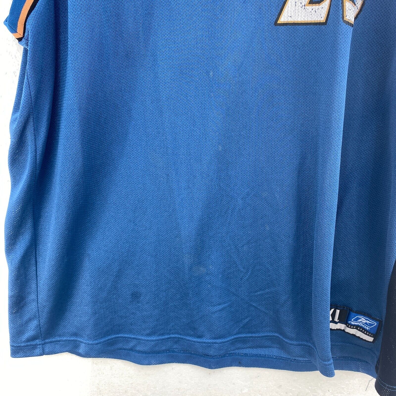 Reebok NBA Basketball Washington Wizards Michael Jordan 23 Blue Jersey Size XL