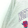 1996 Rose Bowl Northwestern NCAA Futboll Heathered Gray Sweatshirt Size XL